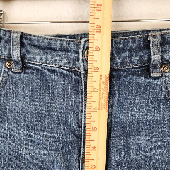 Chicos Jeans Womens .5 Blue 6 Bootcut Platinum Ultimate Fit Stretch Denim Casual - Picture 4 of 11